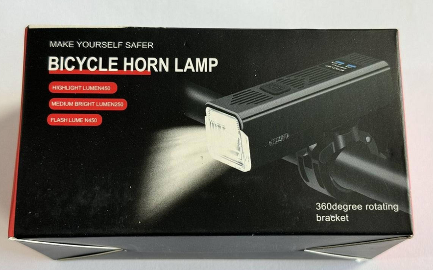 Велосипедная LED фара DEN038 фото